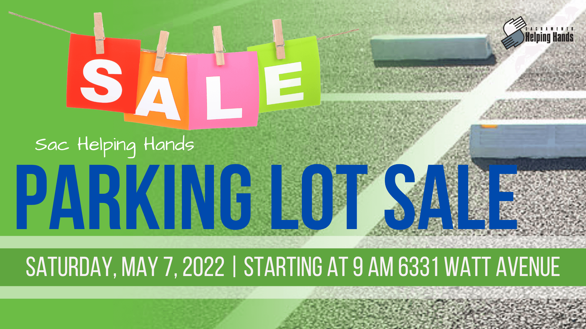 Parking Lot SALE Saturday May 7th! Family Community Church North